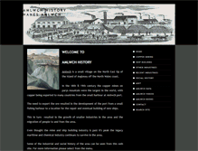 Tablet Screenshot of amlwchhistory.co.uk